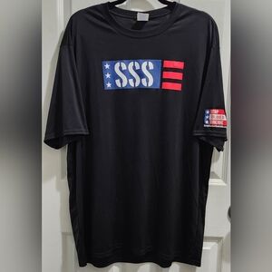 Stop soldier suicide black T-shirt men's size 2 XL